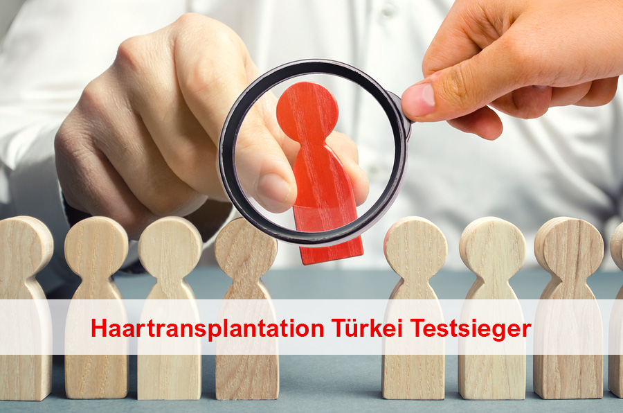 Haartransplantation Türkei Testsieger